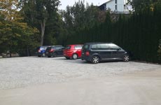 Die Fundamente werden gegossen