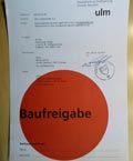 Baufreigabe
